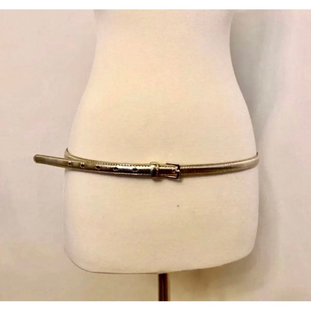 Gold‎ Leather Belt